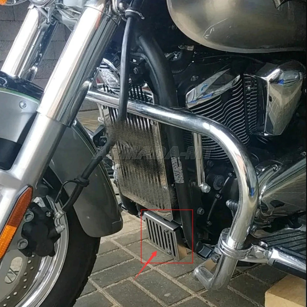 Radiator Rectifier Cover For Kawasaki Vulcan VN900 Custom Classic / LT 2006-2022