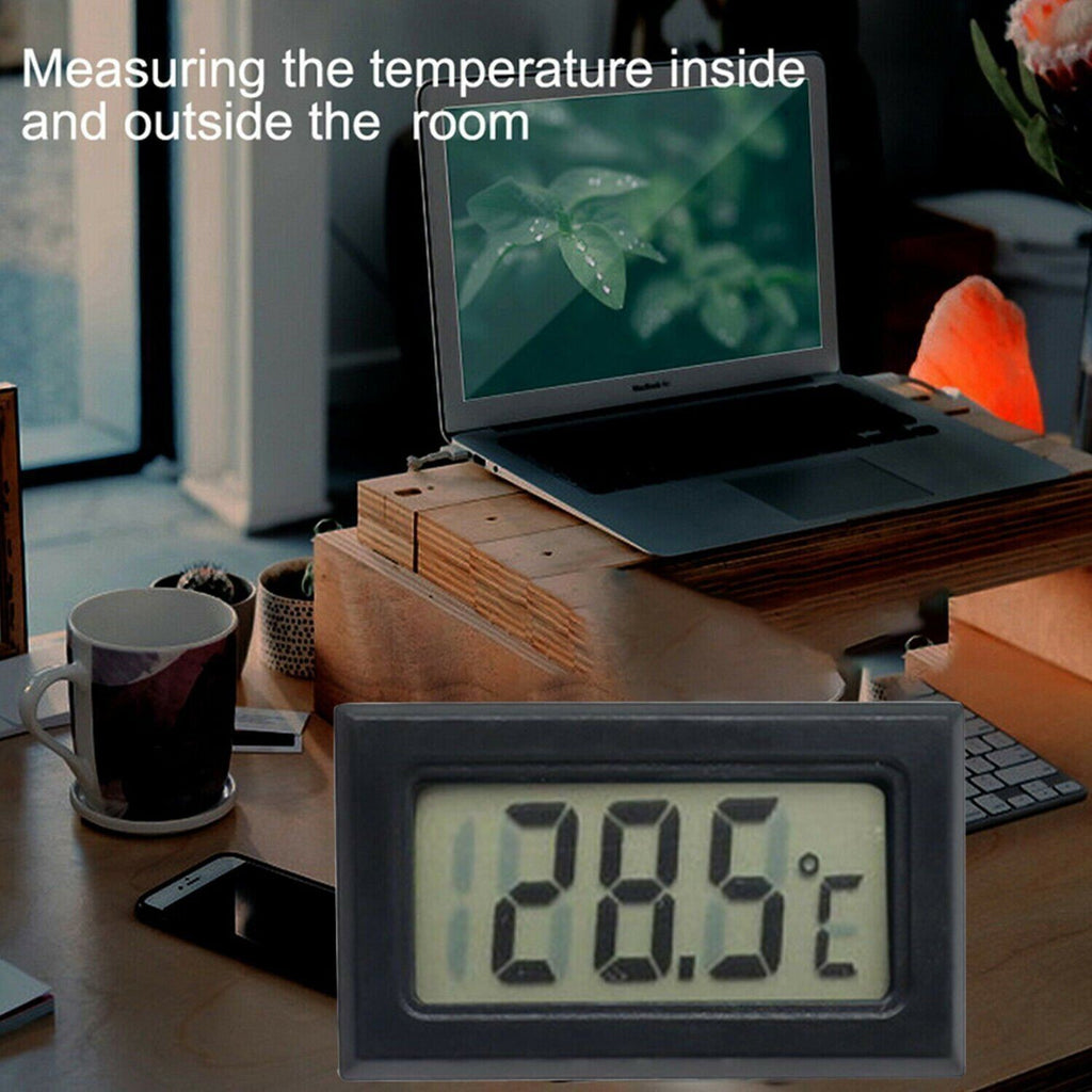 5x Digital LCD Thermometer Temperature Meter Gauge with Waterproof Sensor Probe