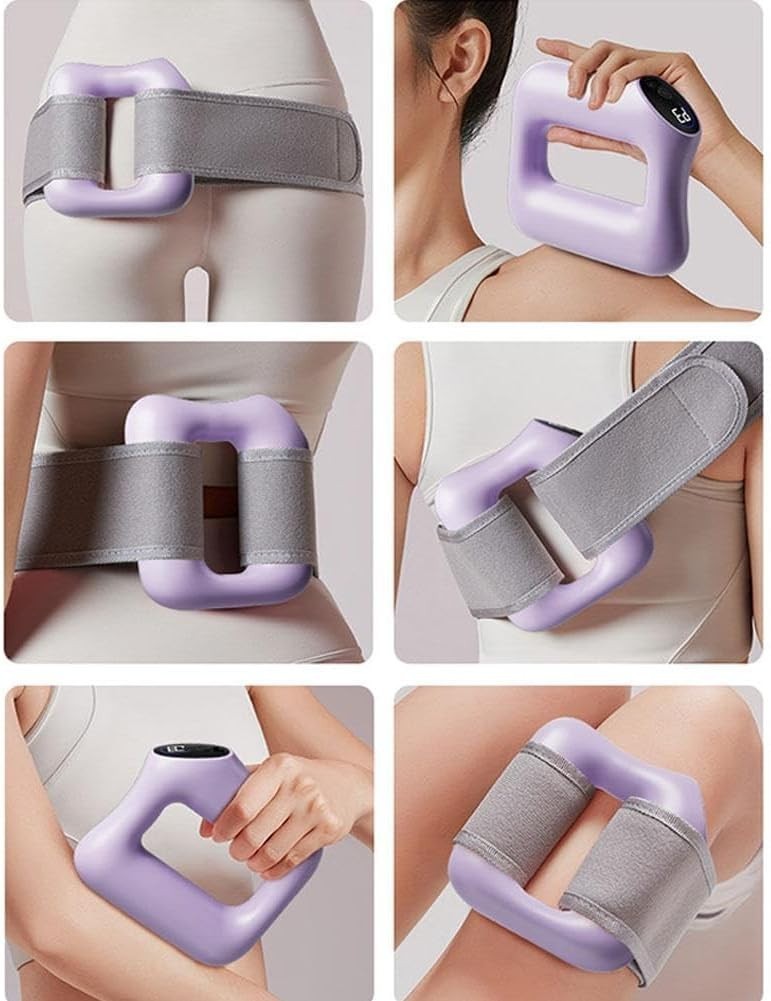 Fast Fat Burning Yoga Ring Massager,Portable Full-Body Electric Fascia Ring