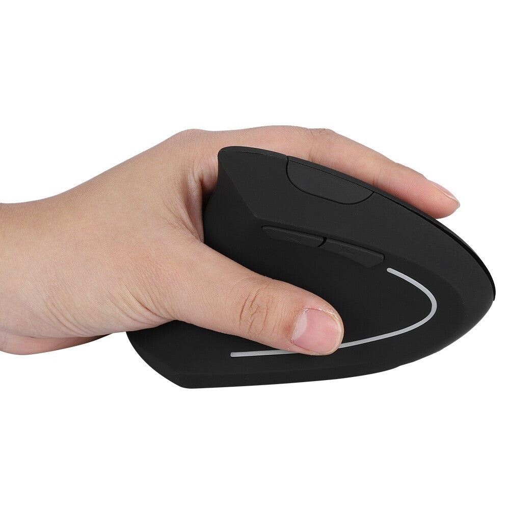 Left Handed 2.4Ghz Wireless Usb Ergonomic Vertical Optical Mouse For Pc Computer
