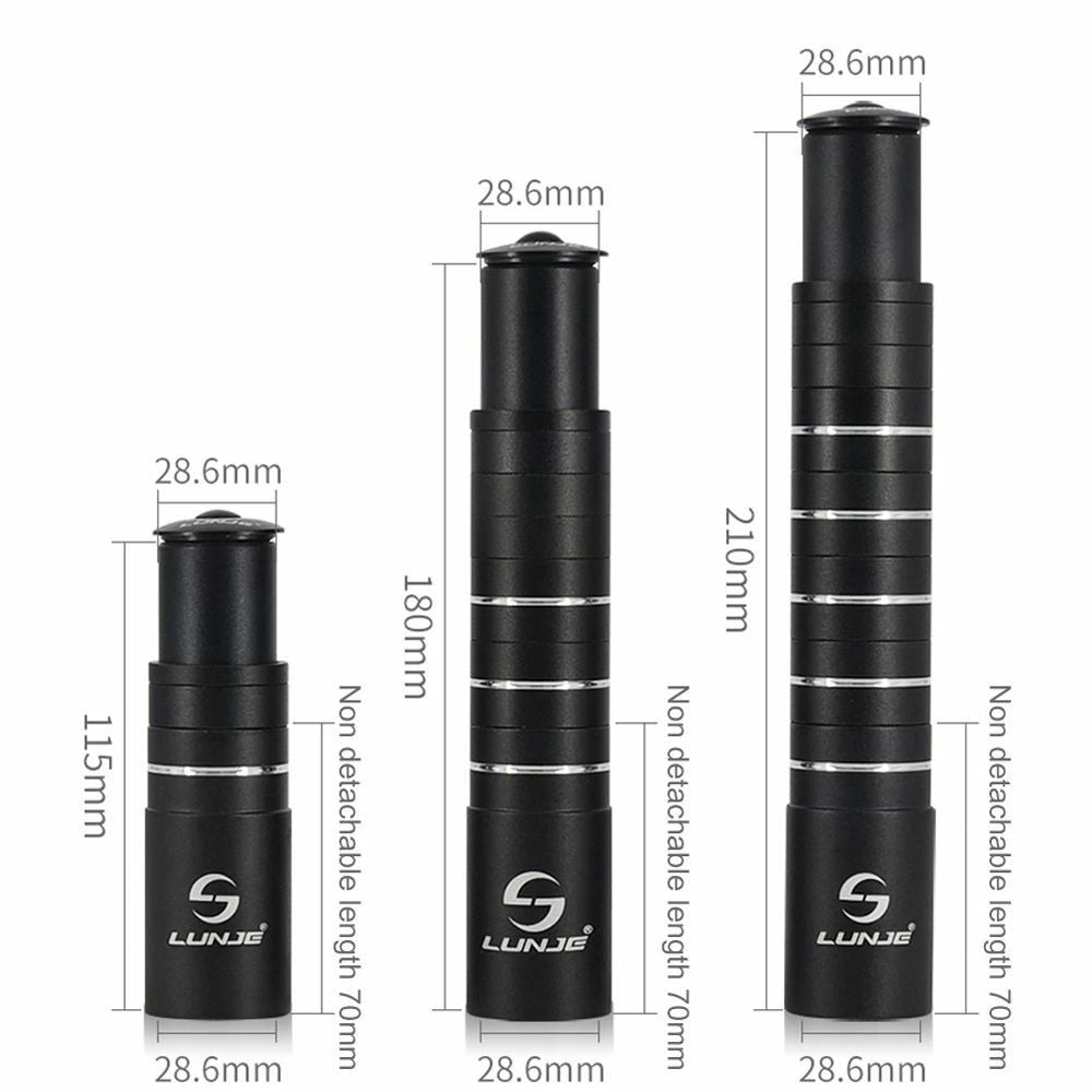 Bicycle Stem Riser Handlebar Riser Adapter Fork Stem Extender  Bike Repair Part