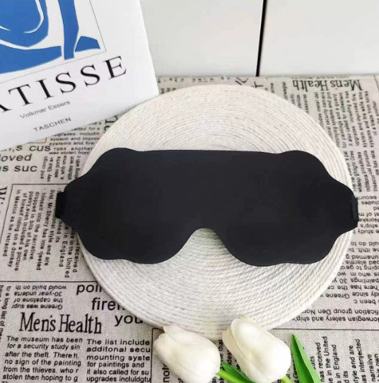 2PCS 3D Sleeping Mask Memory Foam Block Out Light comfort Eye Shade Blindfold