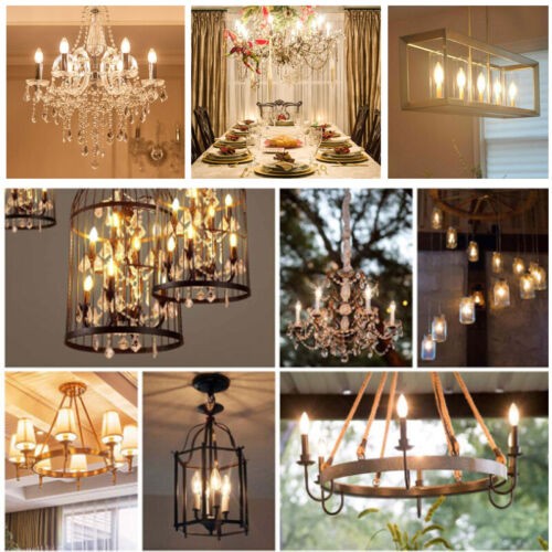 C35 filament small Edison screw bulb  4W 6x E14 non-dimmable LED candle bulb