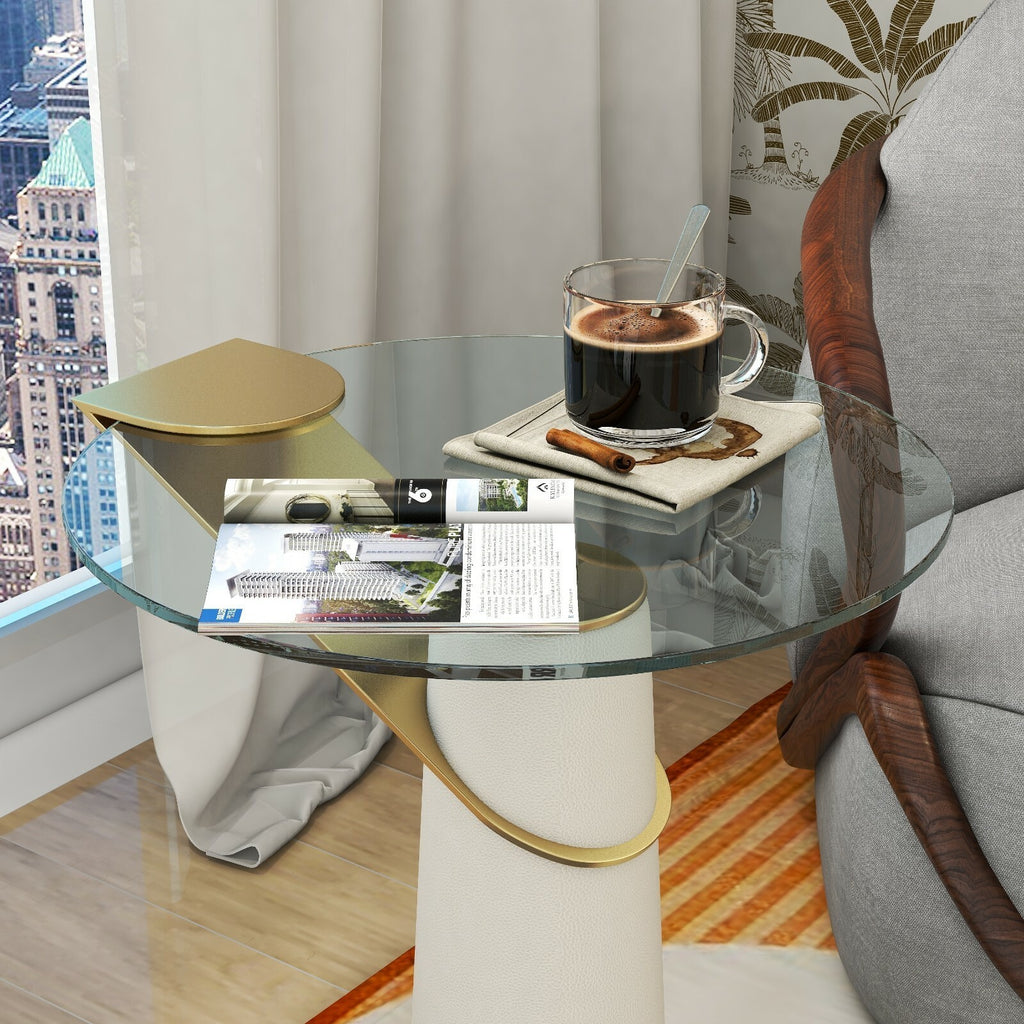 Tempered Glass Round Table Top Replaced Cover Dining Coffee Table Protector