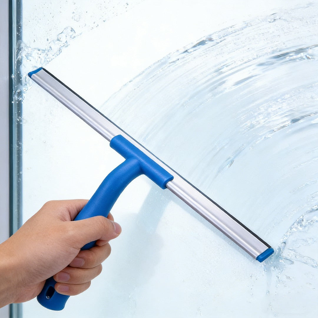 14" Rubber Squeegee Blade Wiper for Window Shower Screen Glass Washing Tool