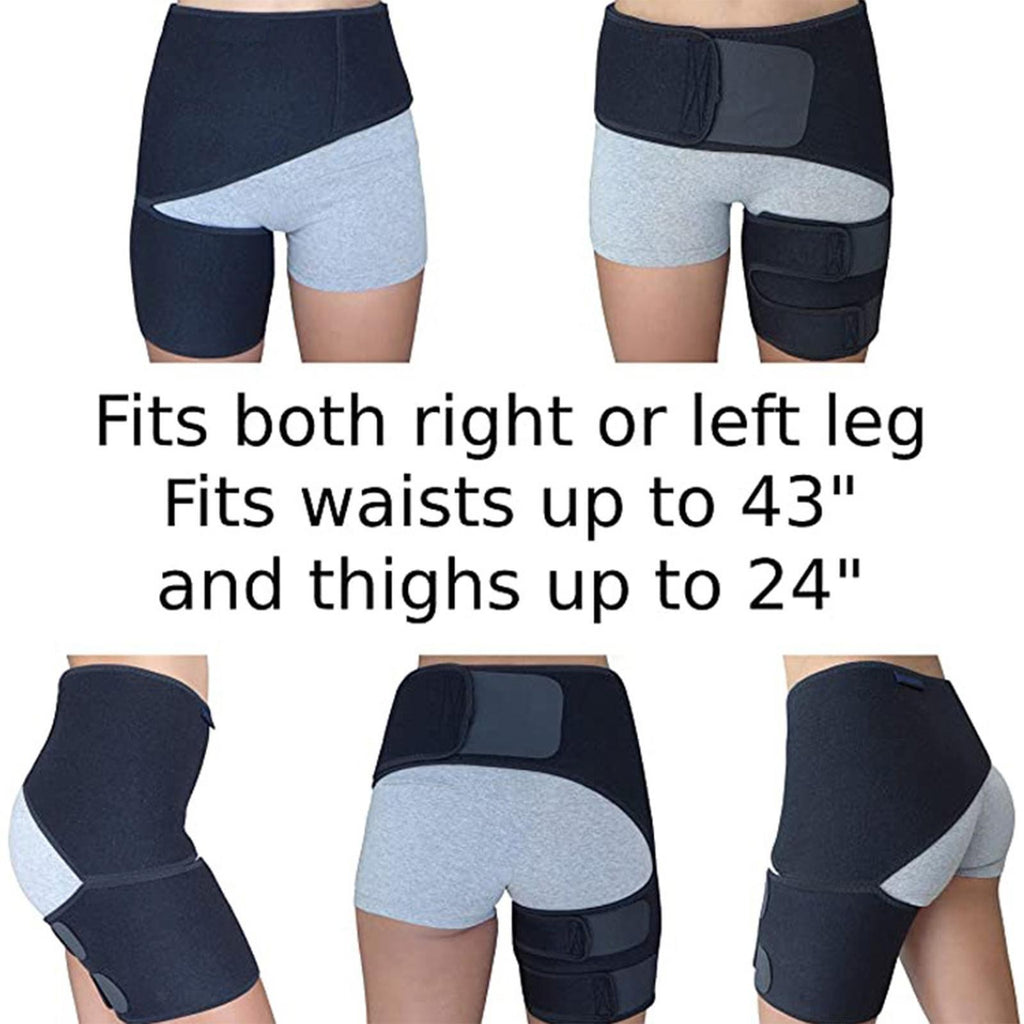 Groin Pain Relief Thigh Support Strain Brace Hip Compression Hamstring Strap