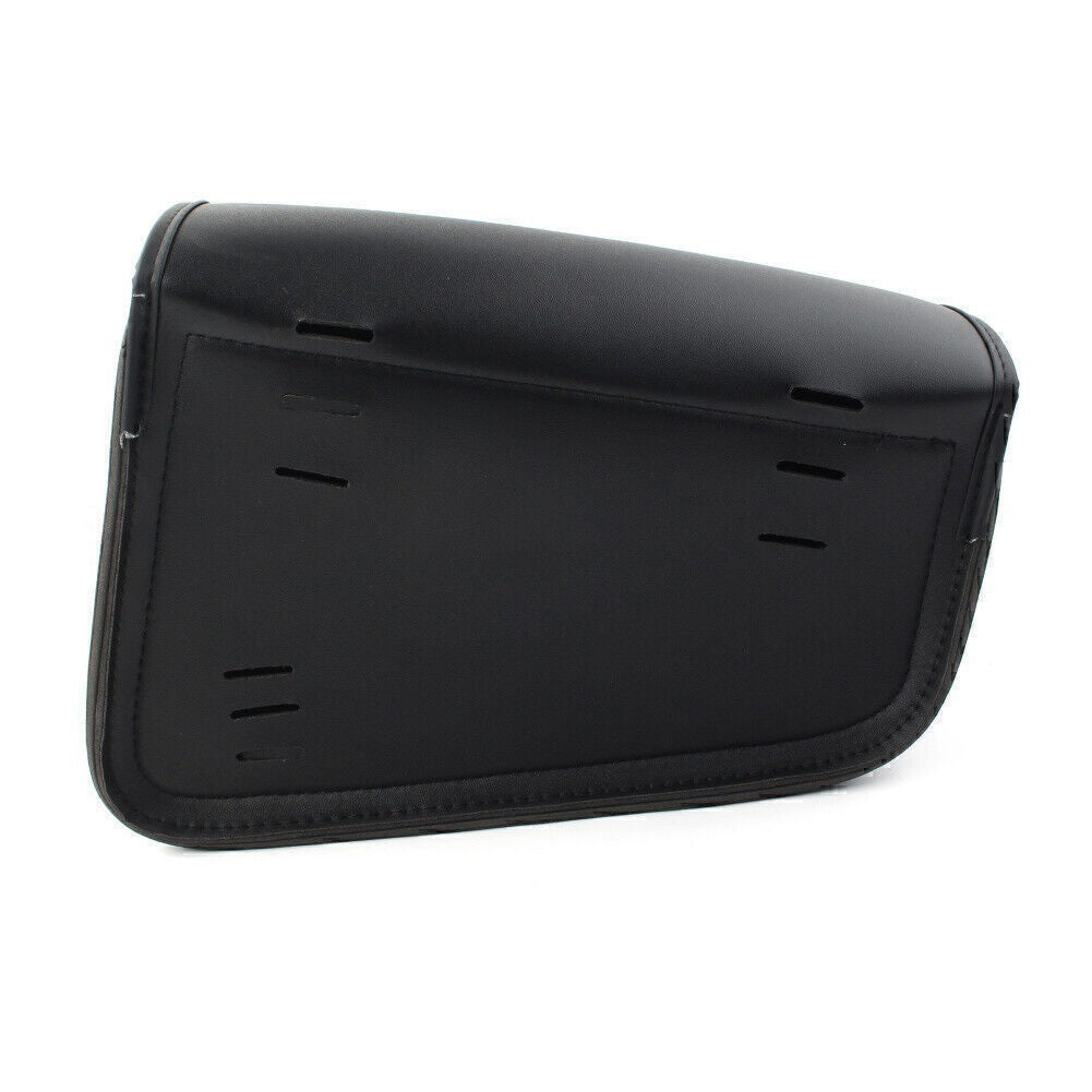 Left Side PU Leather Saddlebag Saddle Bag for Harley Sportster Iron 72 883 1200