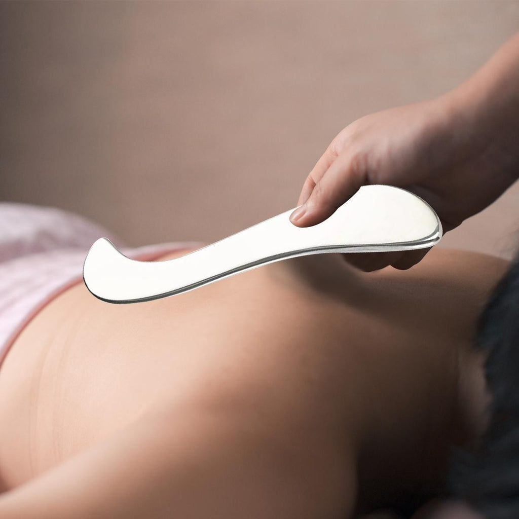 Stainless Steel Gua Sha Tool Scraping Board Body Muscle Scraper Massage Relaxing