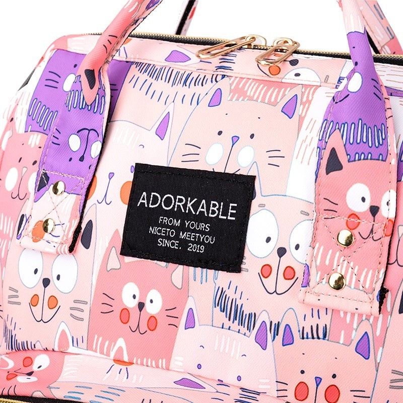 Hod Health & Home Cute Colourful Multifunctional Backpack Nappy Bag fabric,nylon
