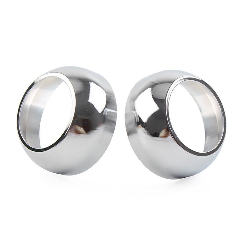Chrome Front Fork Boot Cap Covers 39mm For Harley Sportster Dyna FXR FXD us