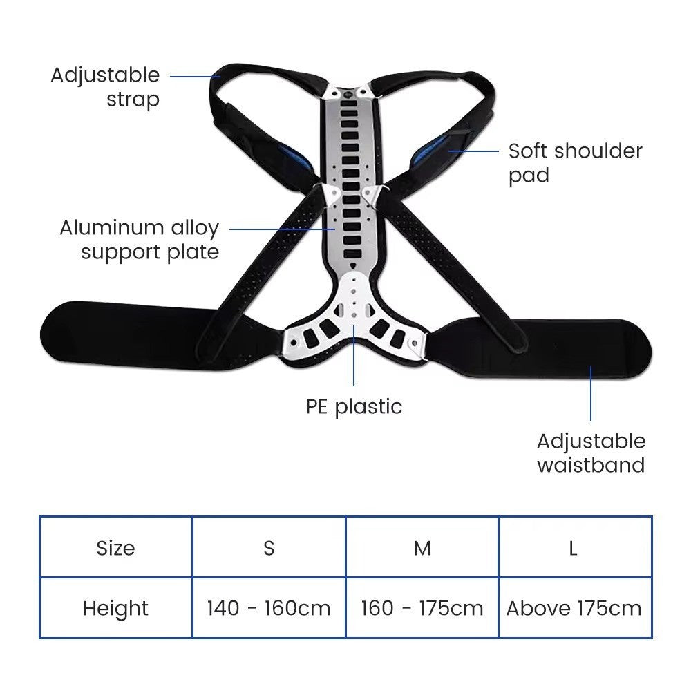 New Orthopedic Back Posture Corrector Brace for Hunchback & Spinal Support