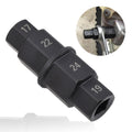 Motorcycle Front Rear Wheel Axle Spindle Tool Hex Key Socket 17 19 22 24mm