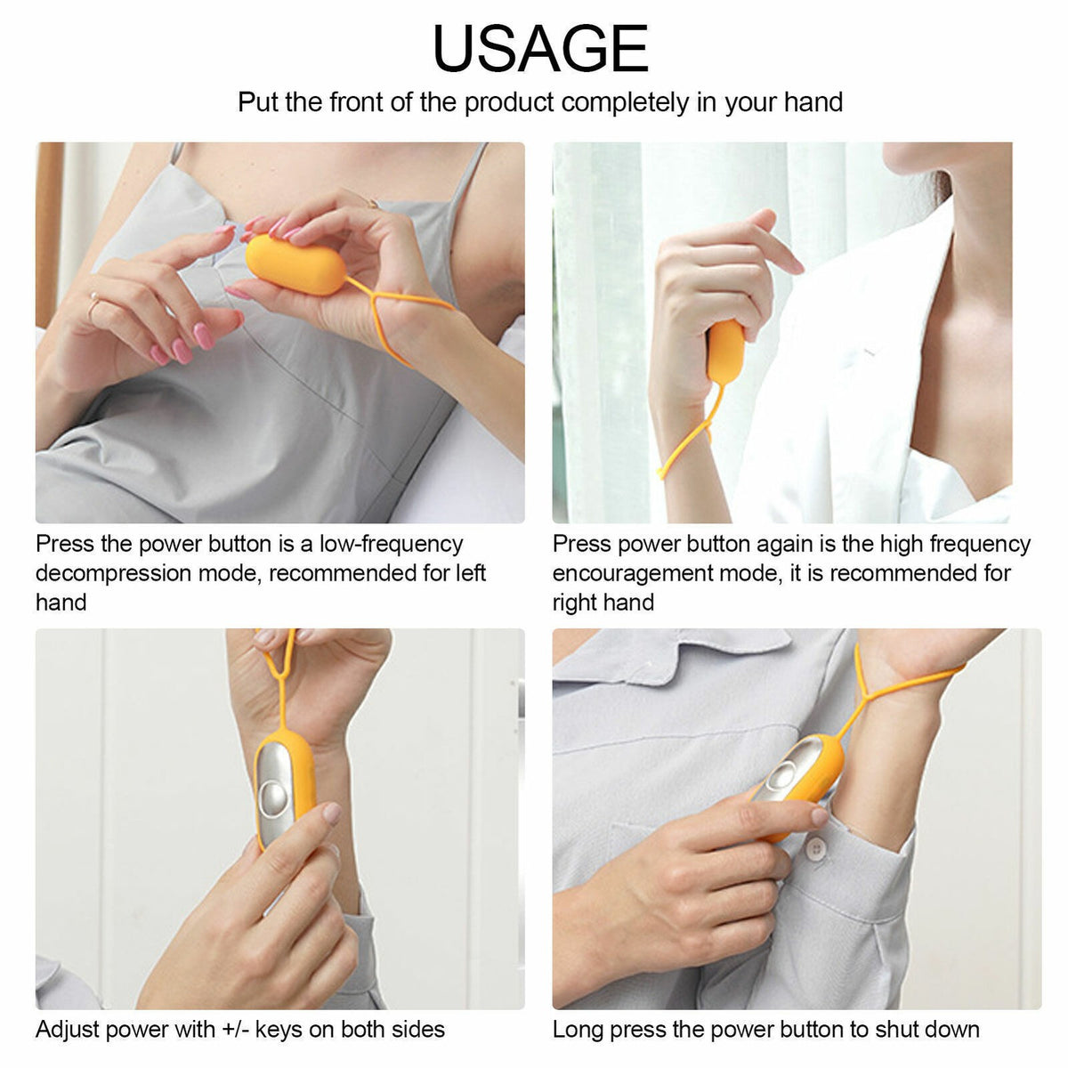 Handheld Relaxation Sleep Aid Device Calm Carry Anxiety Device Rechargeable