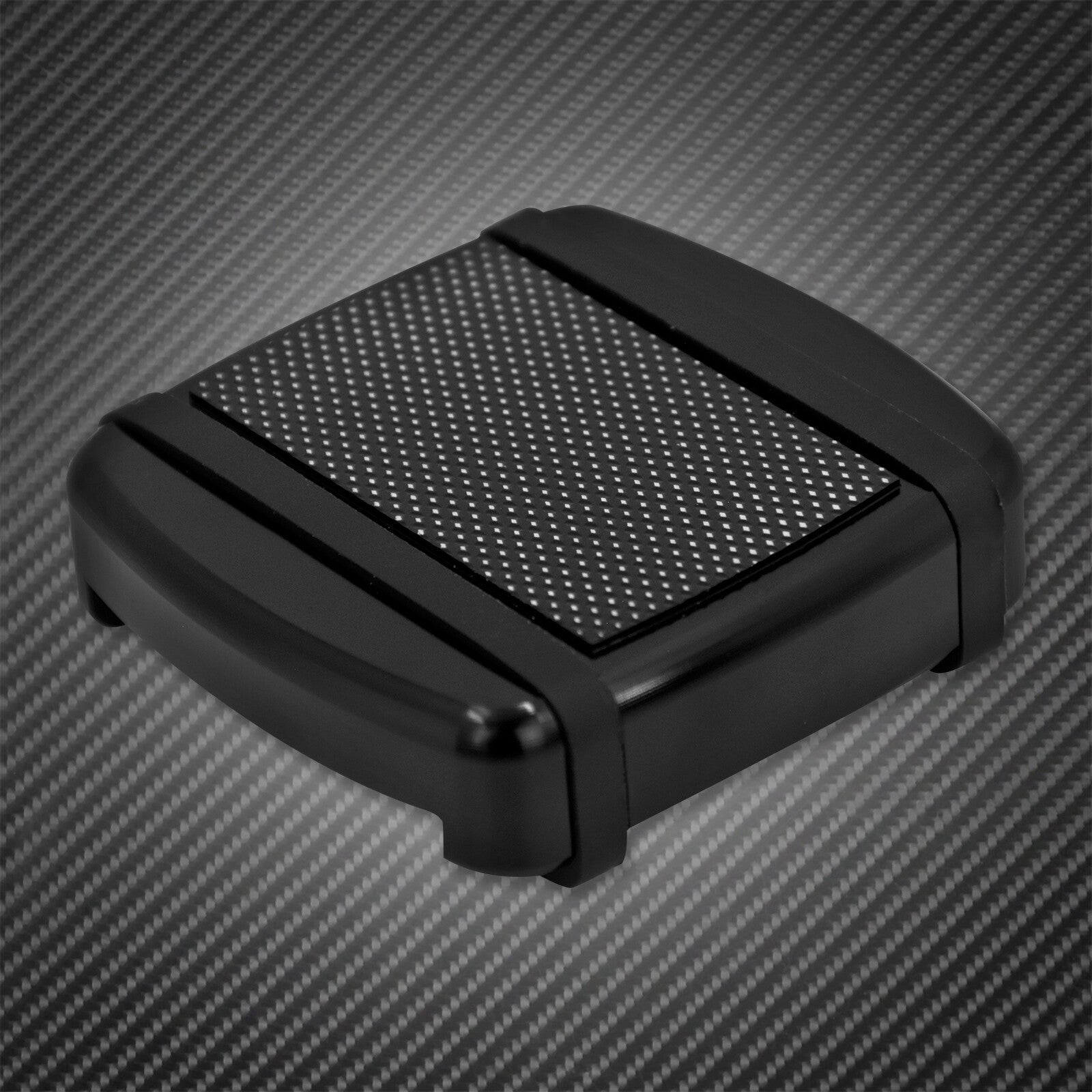 Black Non-Slip Brake Pedal Pad Cover Fit For Harley Softail FX 1984-2017 Dyna 17