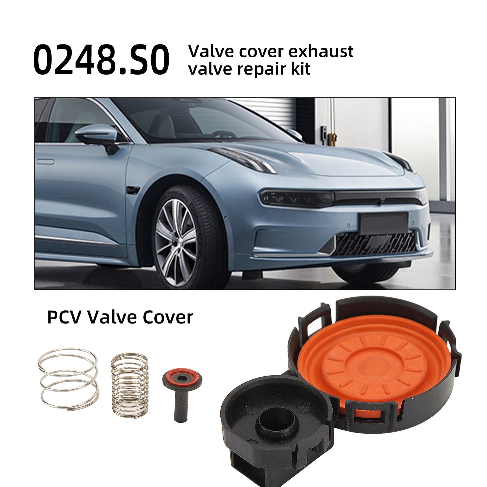 0248S0 PCV Valve Cover Membrane For PEUGEOT 207 208 308 3008 5008 1.6HDI CITROEN