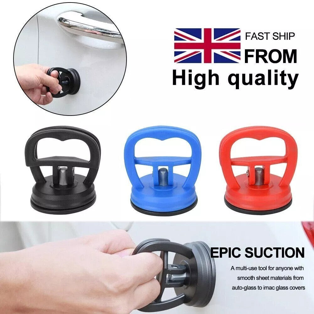 3X Dent Puller Car Body Panel Suction Cup Repair Removal Tool Kit