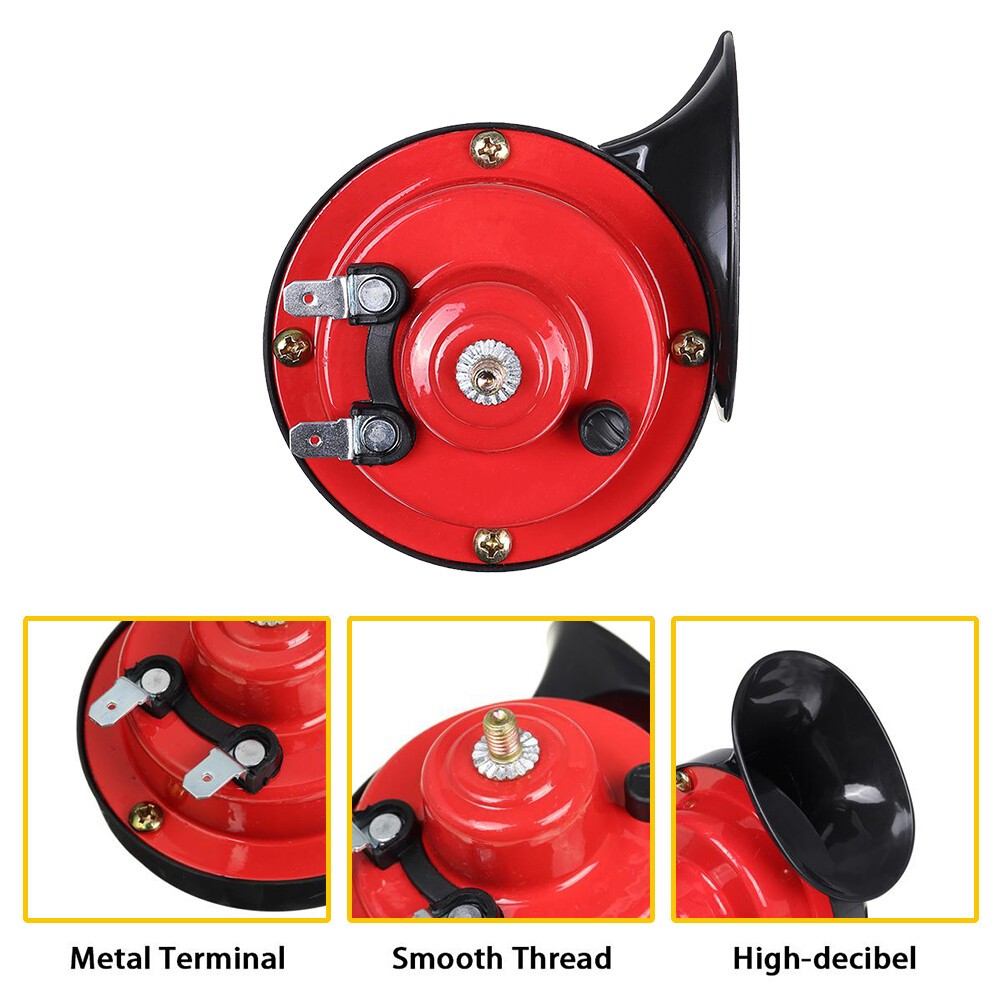300DB Super Train Horn For Trucks SUV Motorcycles Car-Boat 12V Vehicle Universal