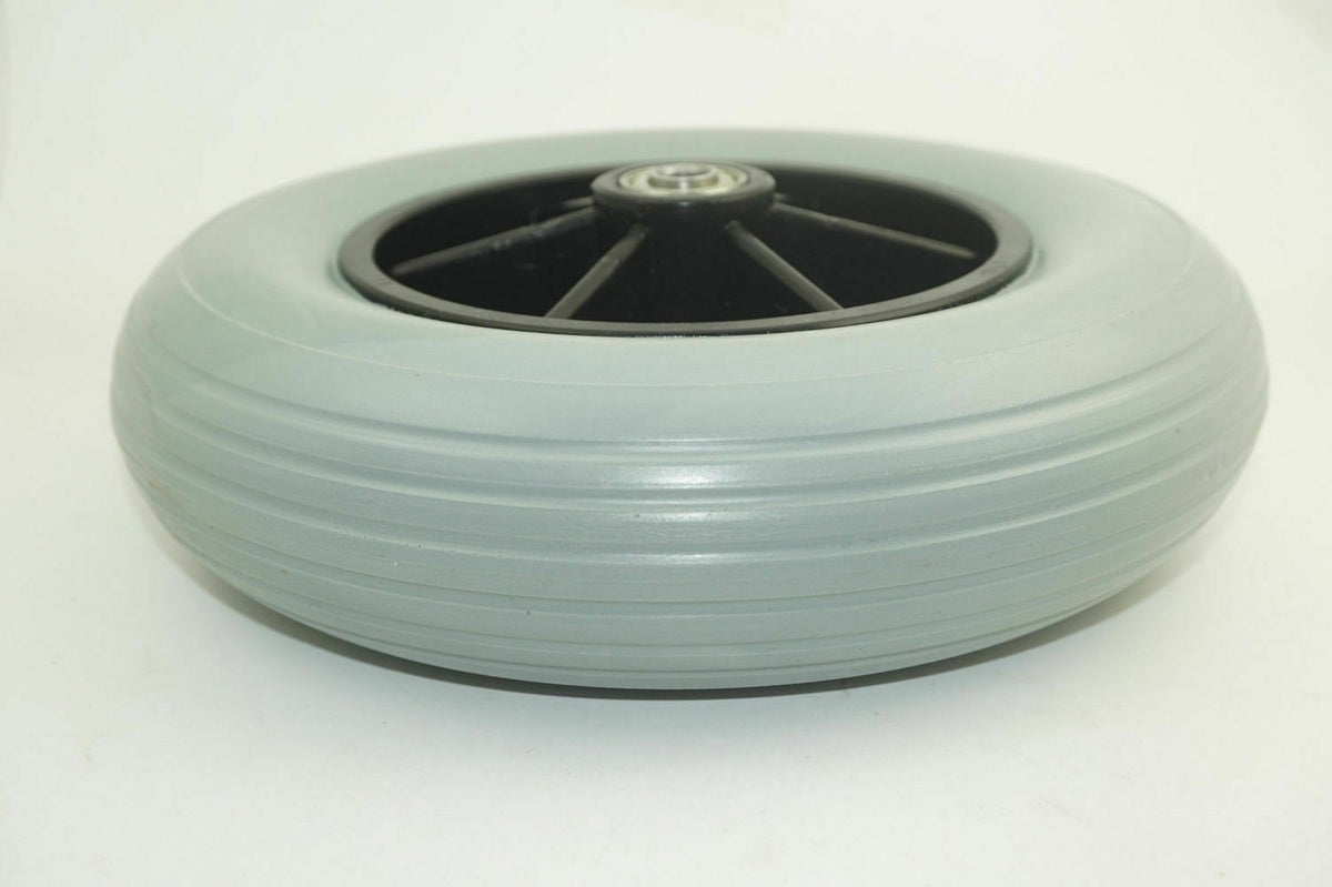 1 pair of 8" Front Castor Wheels for many Standard Wheelchairs 200x50mm