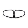 Gloss Black Tail Light Cover Replacement Trim For Mini Cooper R56 R57 2007-2013