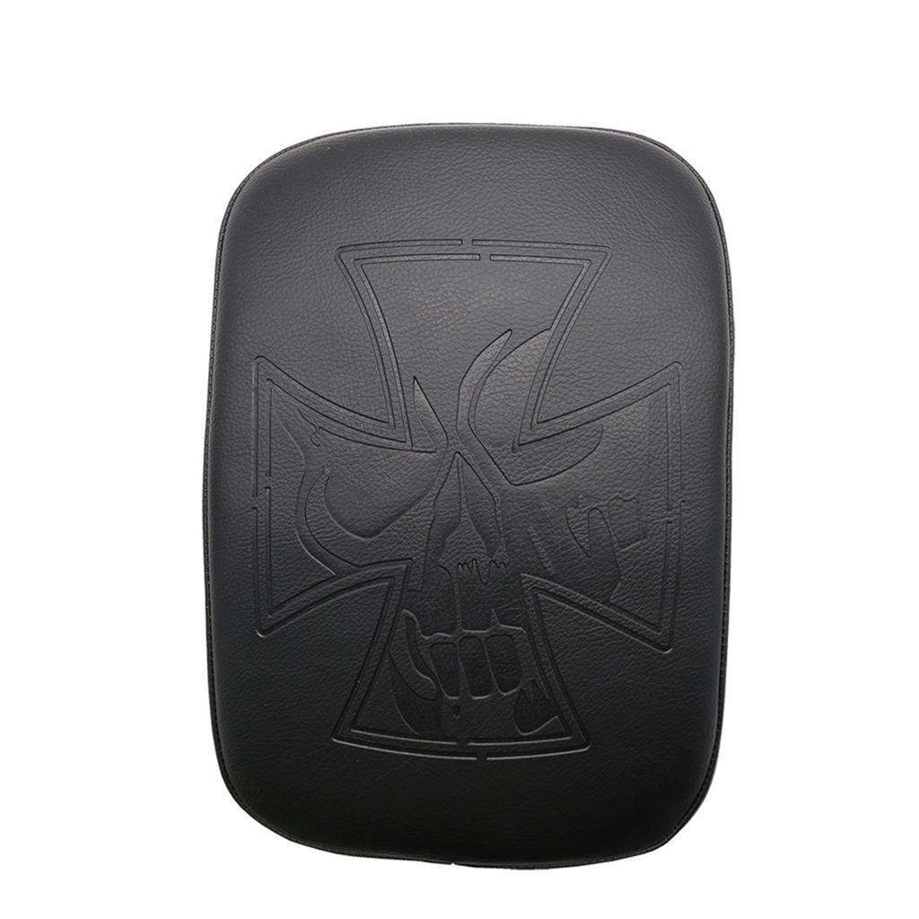 8-Suction Cup Rear Passenger Pillion Passenger Pad Seat Mat For Motorcycle Bike
