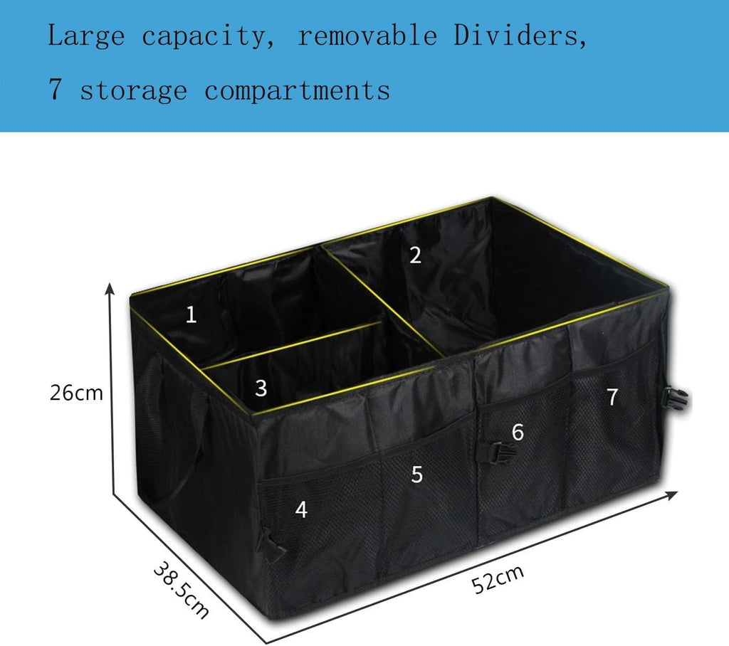 Foldable Car Boot Organiser Heavy Duty Storage Box Portable Vehicle Tidy