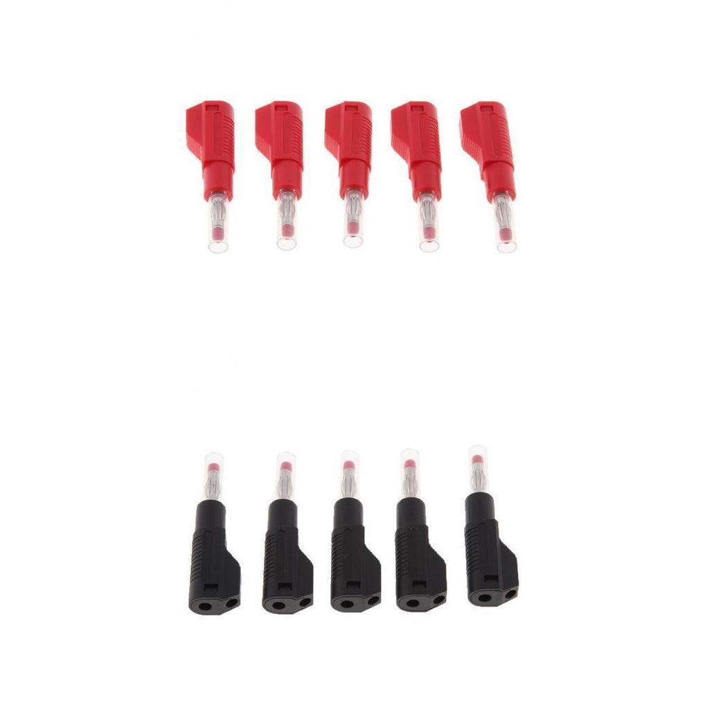 10Pieces 4mm Banana Plug for Test Probe Instrument Meter