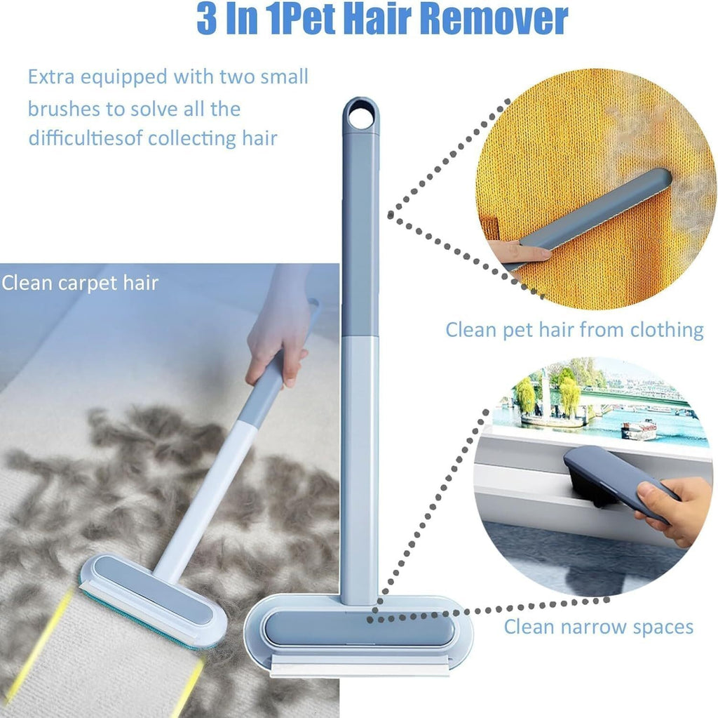 Yopoll Multifunctional Hair Removal Brush,4-in-1 Grooming & Cleaning Tool
