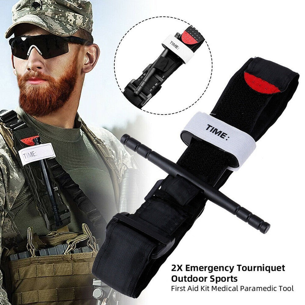 1/2pcs Emergency Tourniquet Outdoor Sports First Aid Medical Paramedic Tools UK
