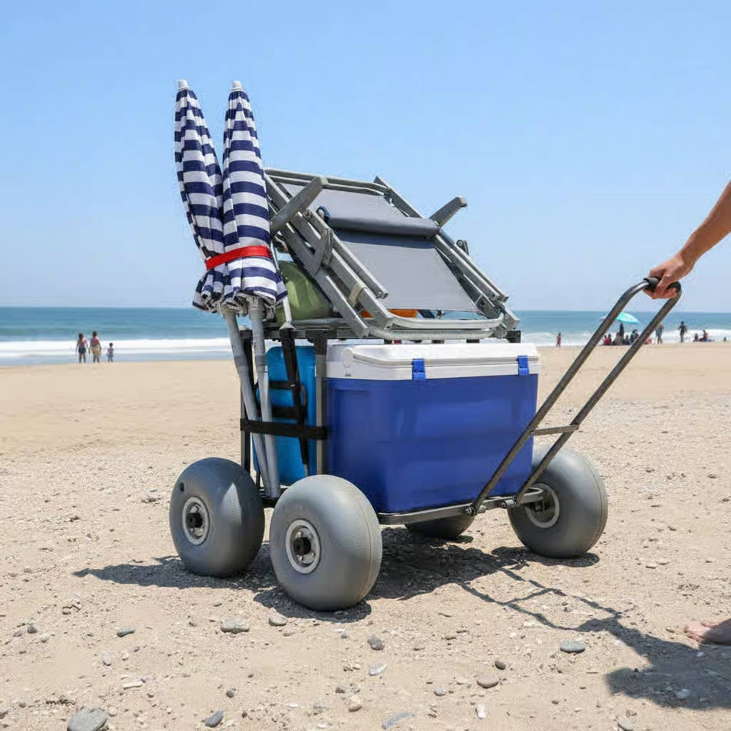 PU Beach Wheel Easy to Inflate Beach Vehicle Wheel Wear-Resistant