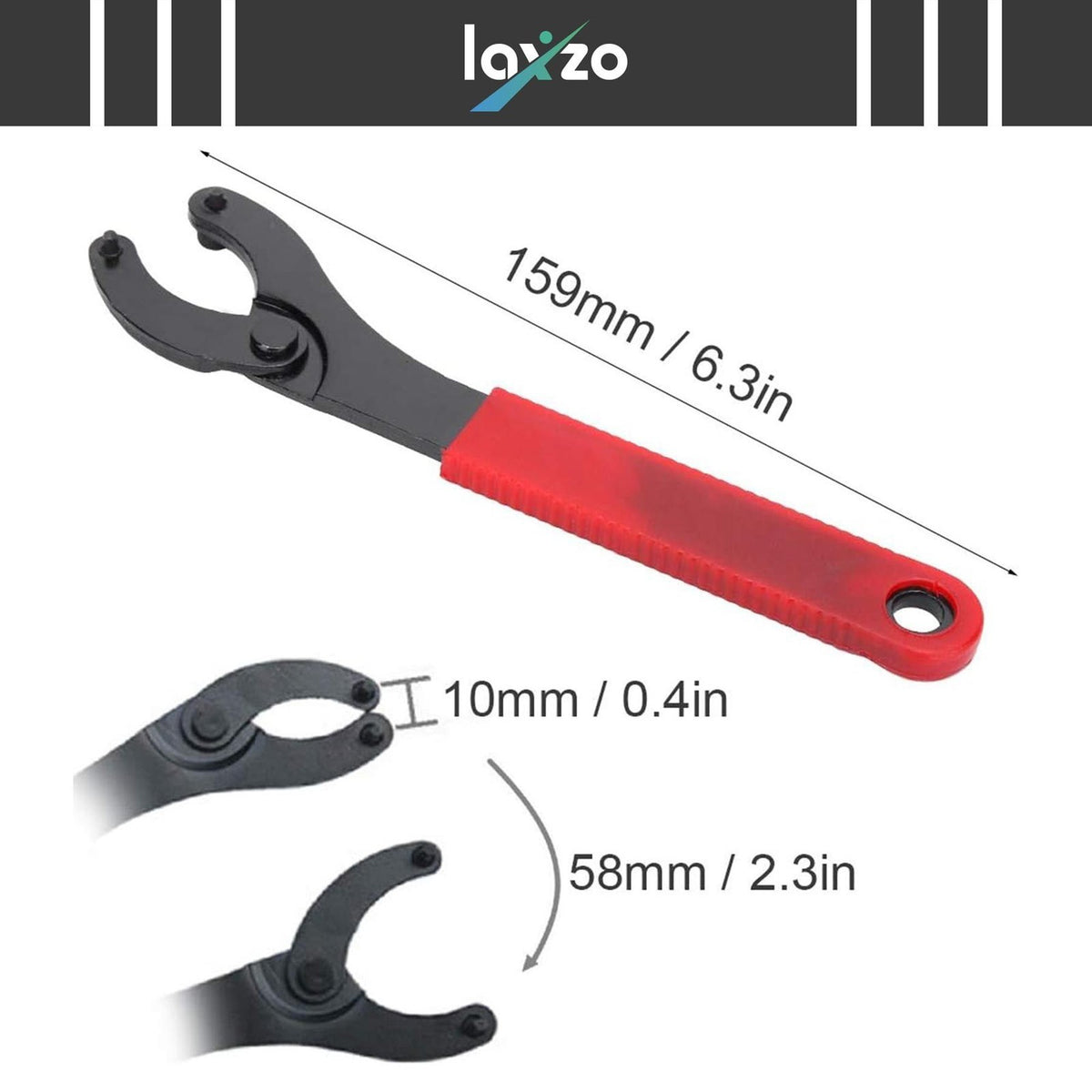 Bicycle Spanner Wrench Tool Bike Crank Set Bottom Bracket Wheel Remover Peg Pin
