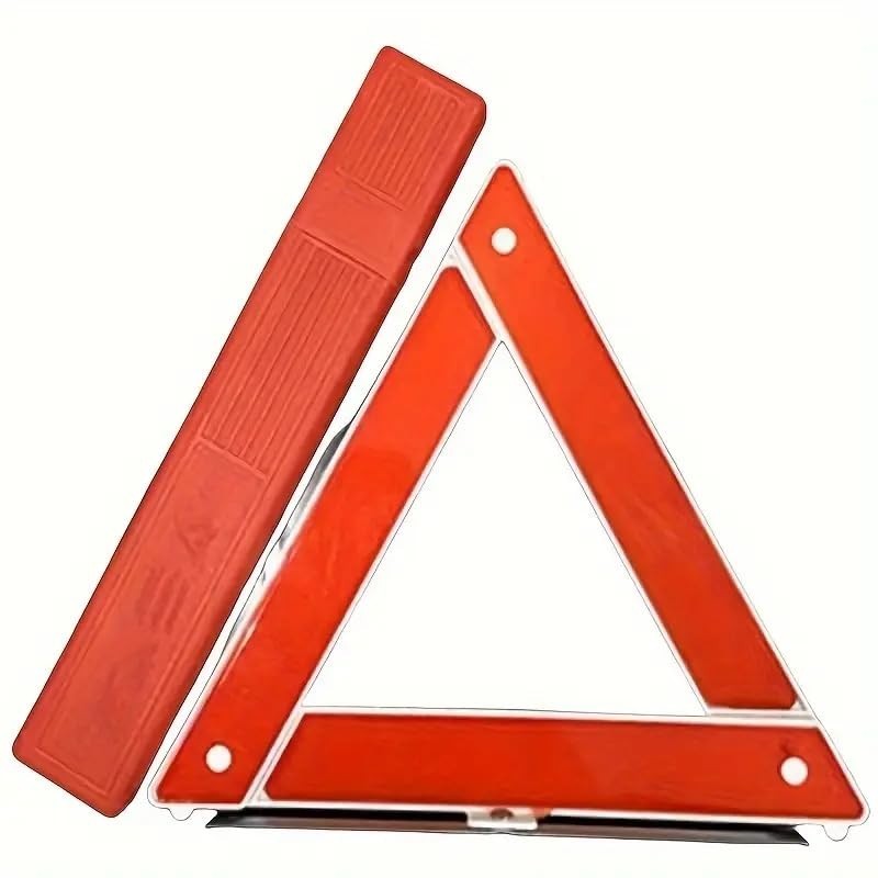 7x Car Emergency Breakdown Safety Kit with Jump Leads Tow Rope Warning Triangle