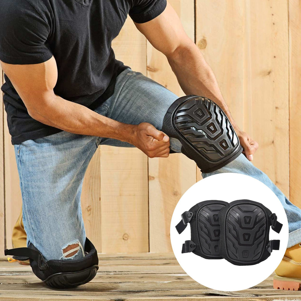 2PC Knee Pads Work Heavy Duty Cushion Leg Protector for Construction & Flooring