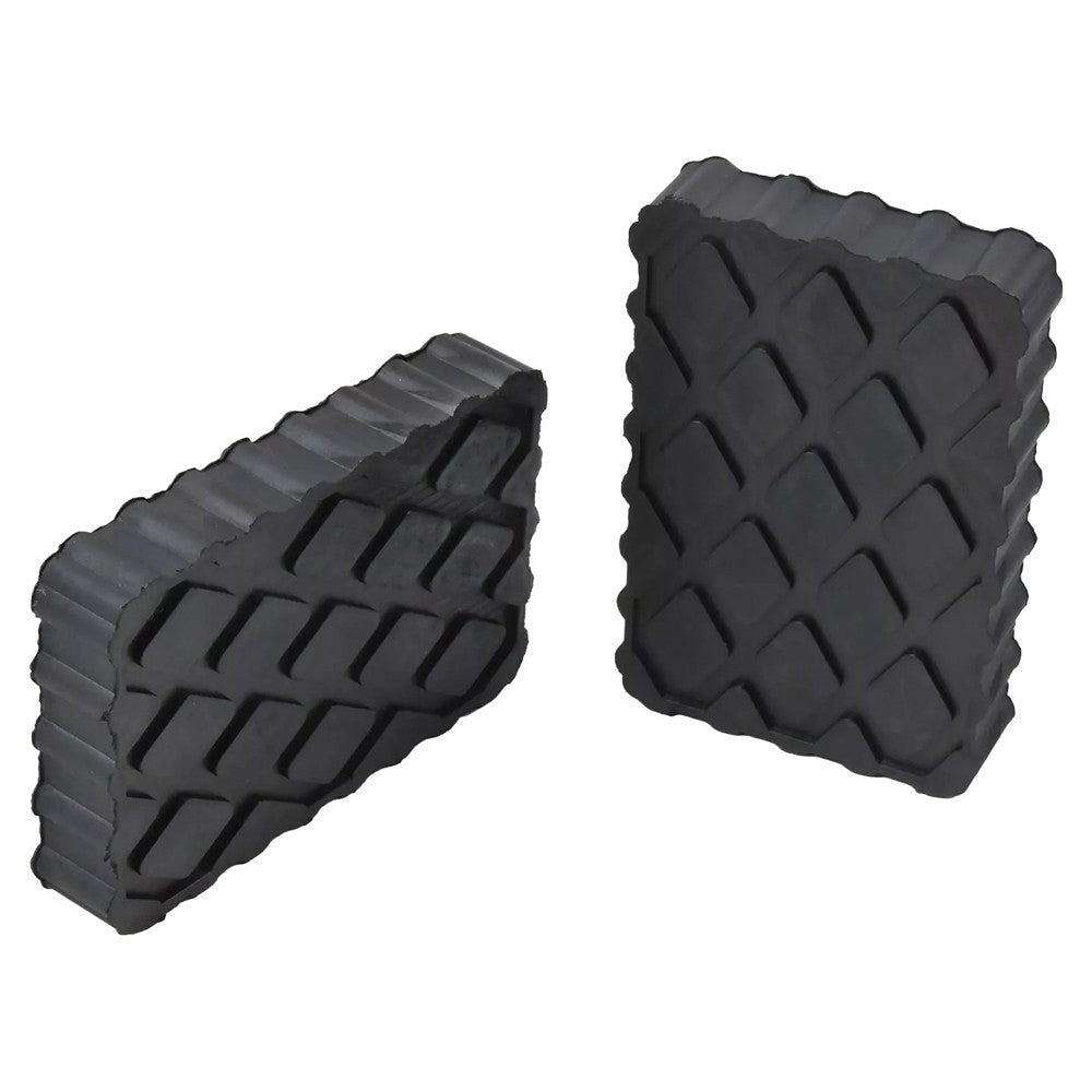 4Pcs Ramp Jacking Rubber Blocks 120x80x40mm-Universal Scissor Car Lift Pads New