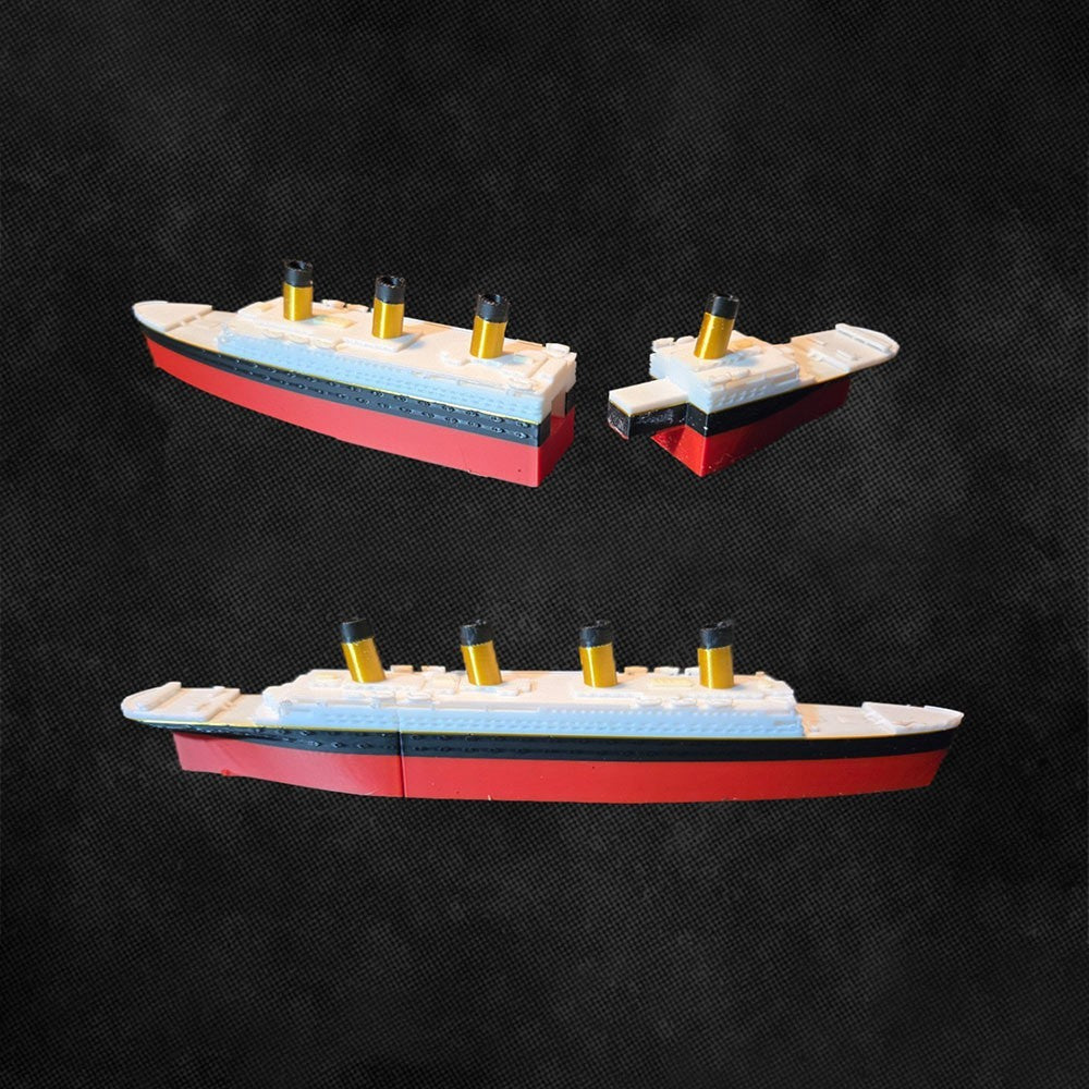 1-Pack Break In Half RMS Titanic Toys UK Split In Half Titanic Bath Boat