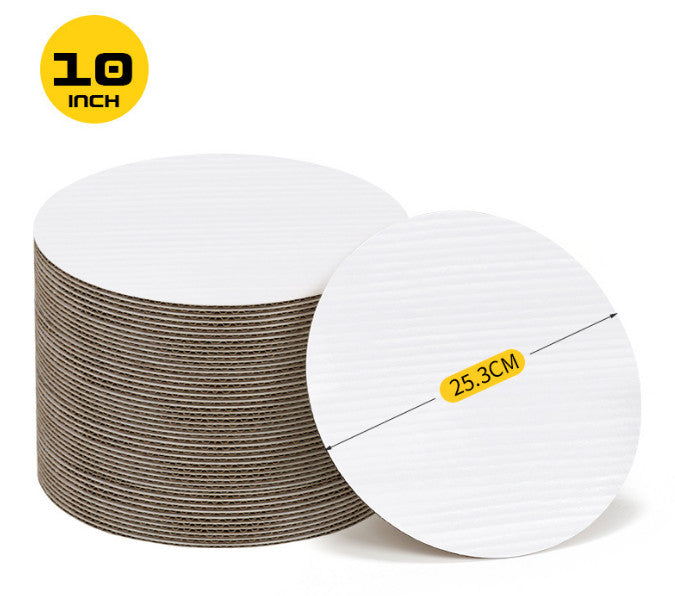 *30Pcs* Cardboard Cake Rounds, 10 Inch Cake Board for Desserts, White