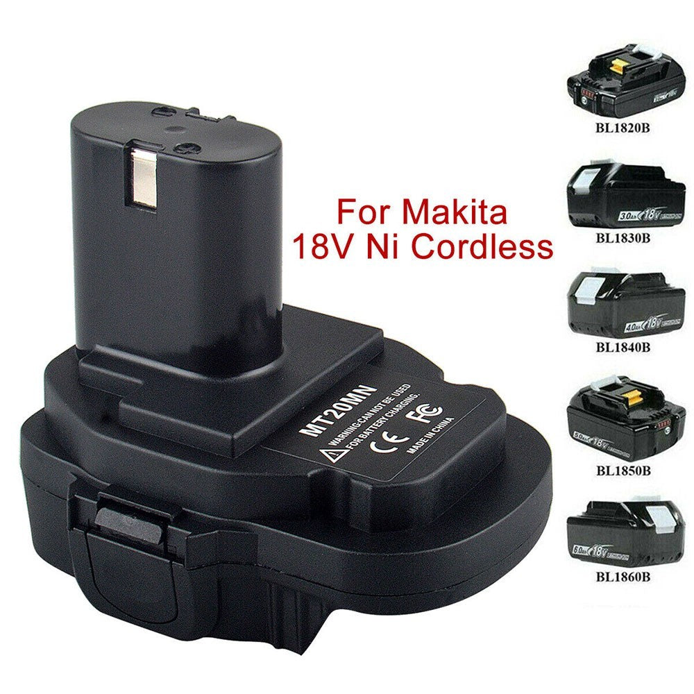 For Makita 18V/20V Li-Ion Battery Convert To Ni 18V Tool MT20MN Battery Adapter