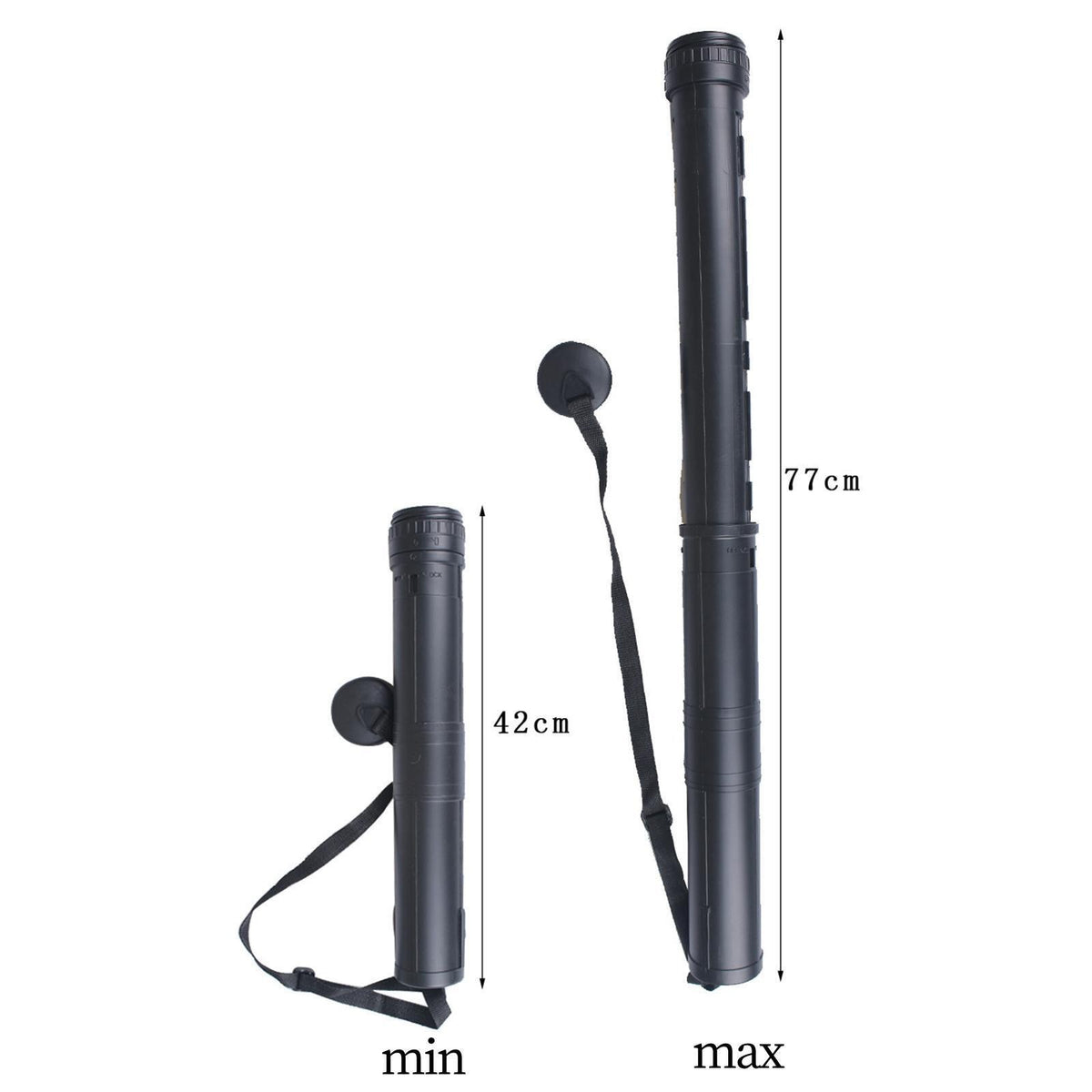 Poster Tube with Shoulder Strap Case Storage Tube for Scroll Picture