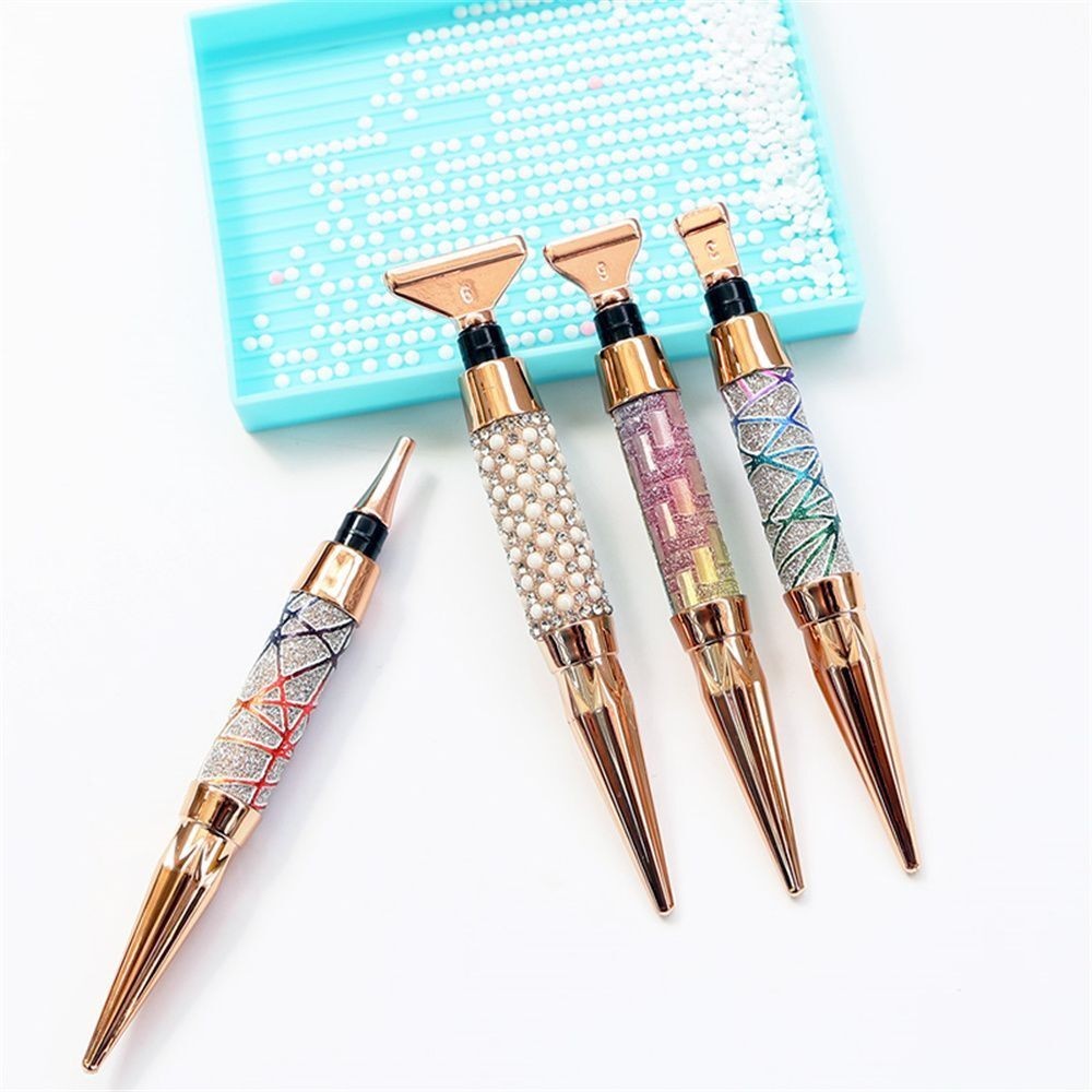 5D Diamond Painting Pen Kit Glitter Point Drill Pens Cross Stitch Accessories