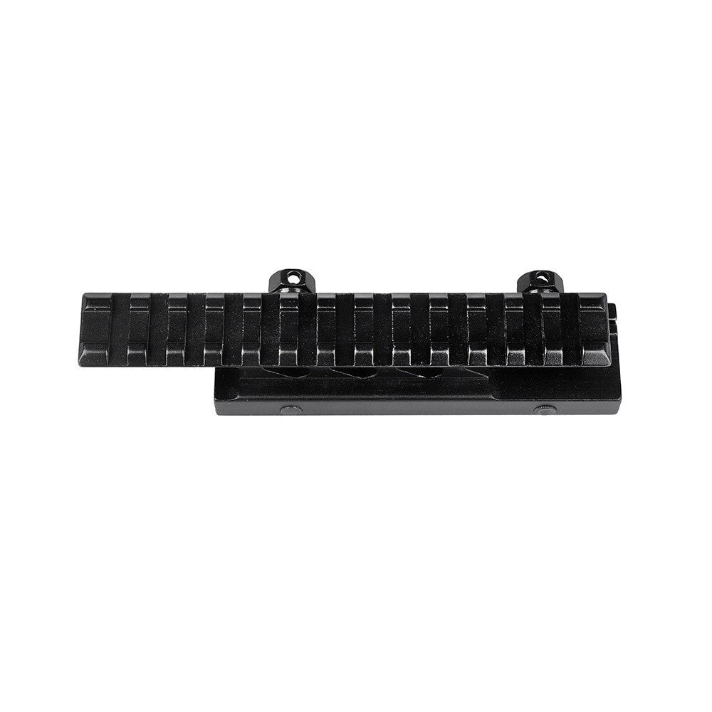 Tactical 13 Slot High Riser Mount Picatinny Rail Lightweight Laser Scope Base