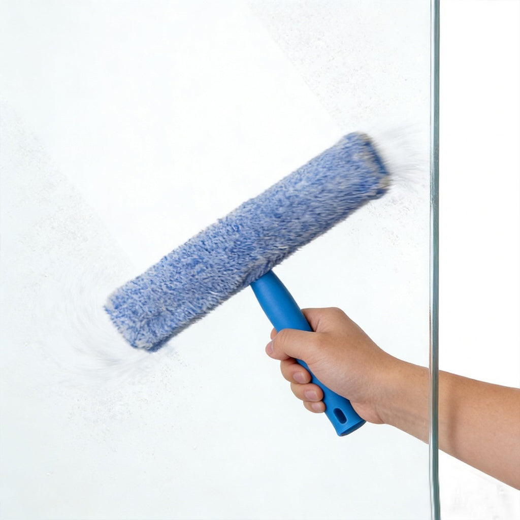 14" Rubber Squeegee Blade Wiper for Window Shower Screen Glass Washing Tool