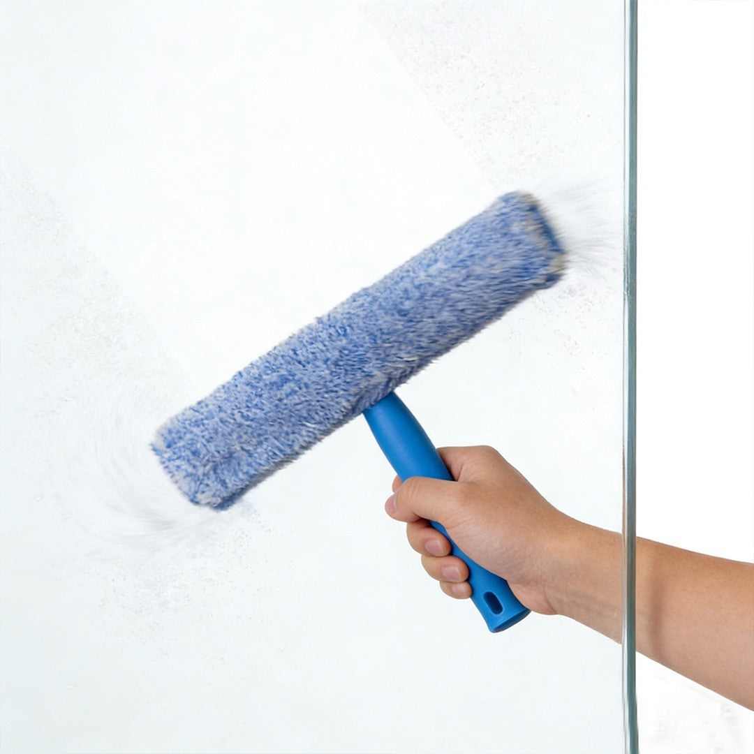 14" Rubber Squeegee Blade Wiper for Window Shower Screen Glass Washing Tool