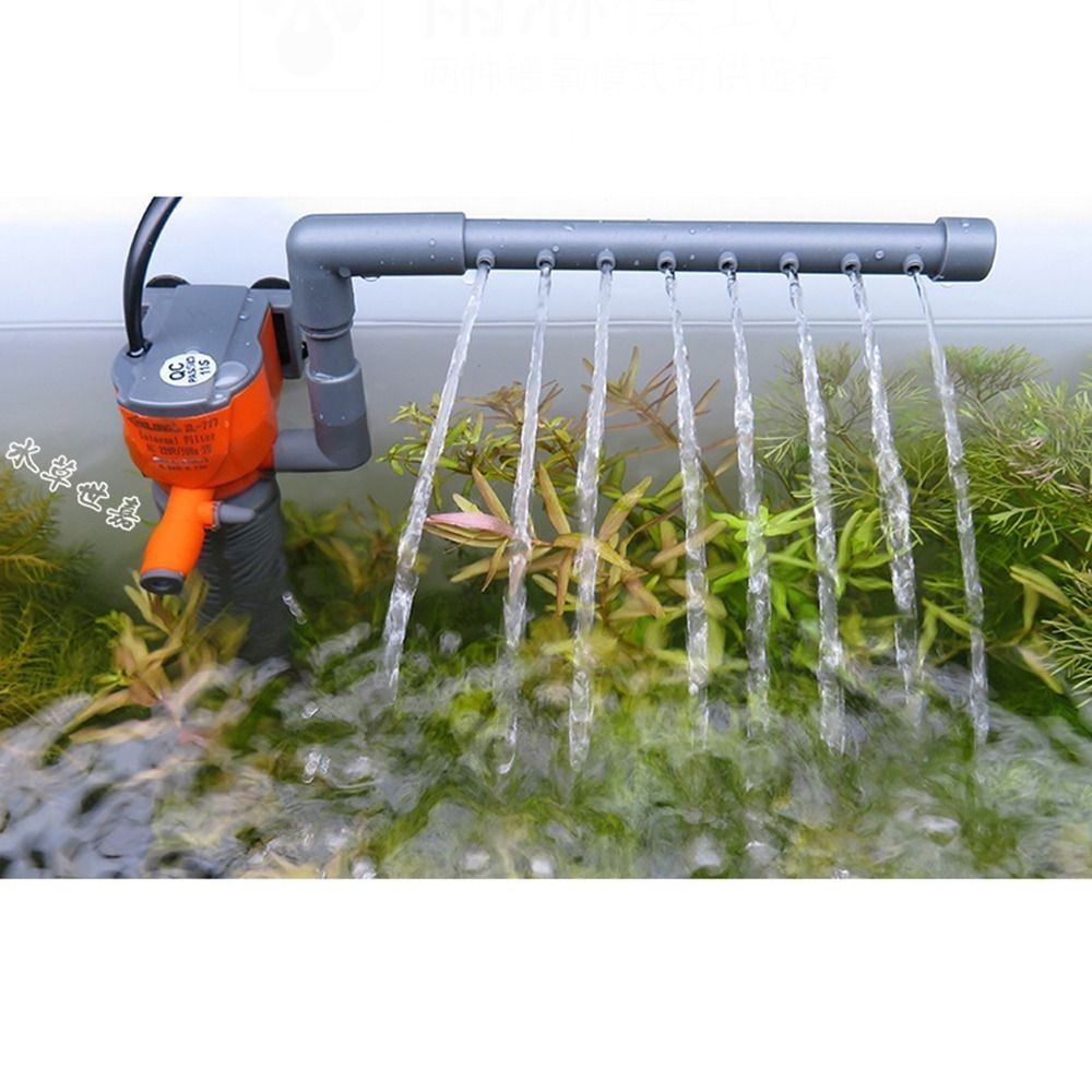 1Pcs 3-in-1 Fish Tank Filter Mini Oxygen Air Pump  for Small Aquarium Fish Tank