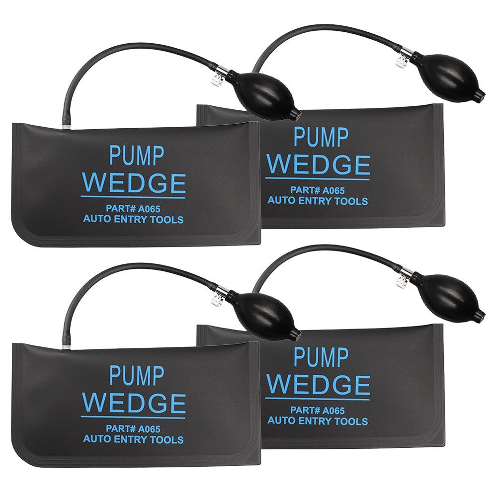 4Pcs Air Wedge Pump Up Bag Fit Car Door Window Frame Fitting Install Shim Wedge