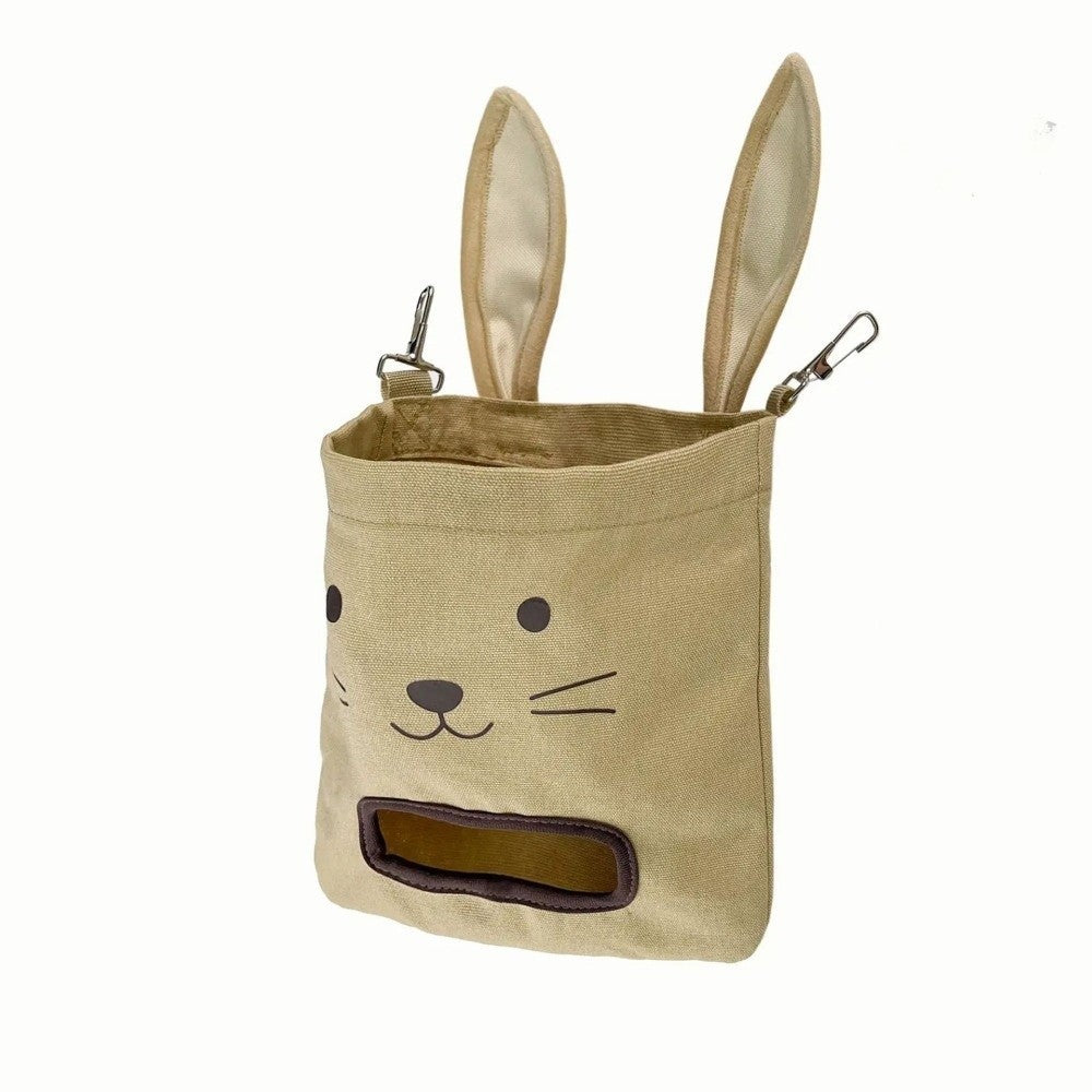 Guinea Pig Feeder Forage Bag Rabbit Feeder Pet Accessory Feeding Bag Hay Feeder