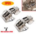 2PCS Steel OVERHEAD SWING UP LOCKER CUPBOARD DOOR HINGE CARAVAN MOTORHOME