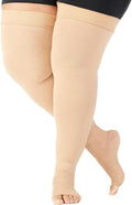 Plus Size Compression Socks,Plus Size Thigh High Compression Socks