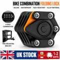 Titanguard Pro Bike Lock Titan Guard Foldable Chain Lock Heavy 4 Digit Code