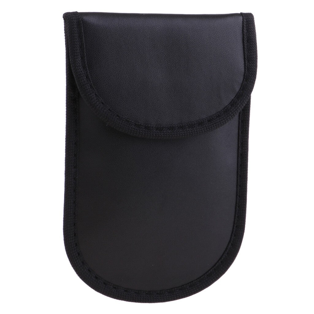 Keyless Entry Car Key Fob Signal Blocker Guard Protector Faraday Bag Pouch Black