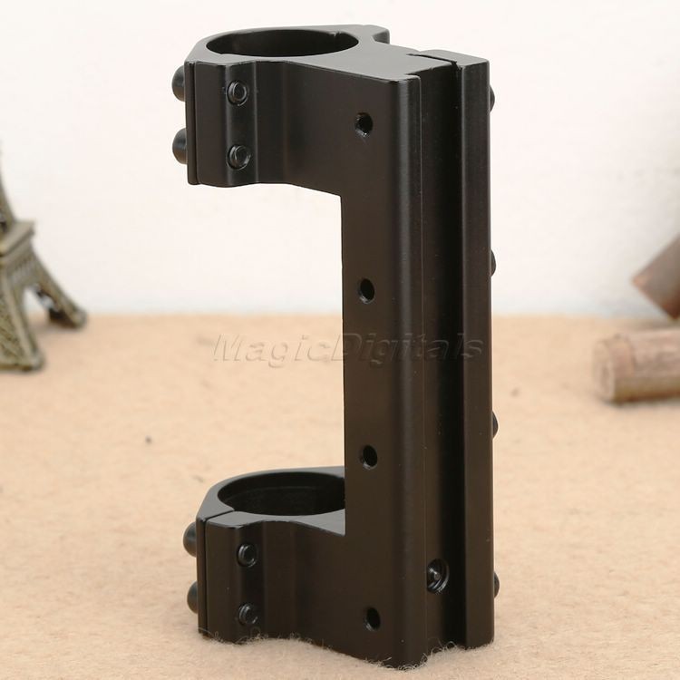 One Piece Rifle Scope Mount  25.4mm 1" High Profile Rings fit 11mm Dovetail Rail