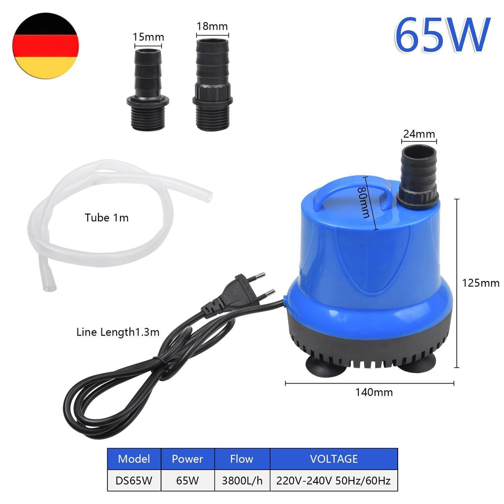 220V 65W Submersible Dirty Water Pump Basement Water Pump